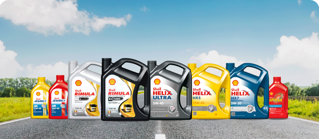 Shell Engine Oil and Lubricants